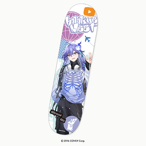 hololive Meet 2024 Graphic Skateboard Deck - Minase Rio