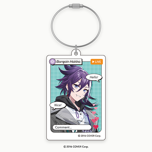 hololive Meet 2024 Livestream-style Acrylic Keychain - Banzoin Hakka