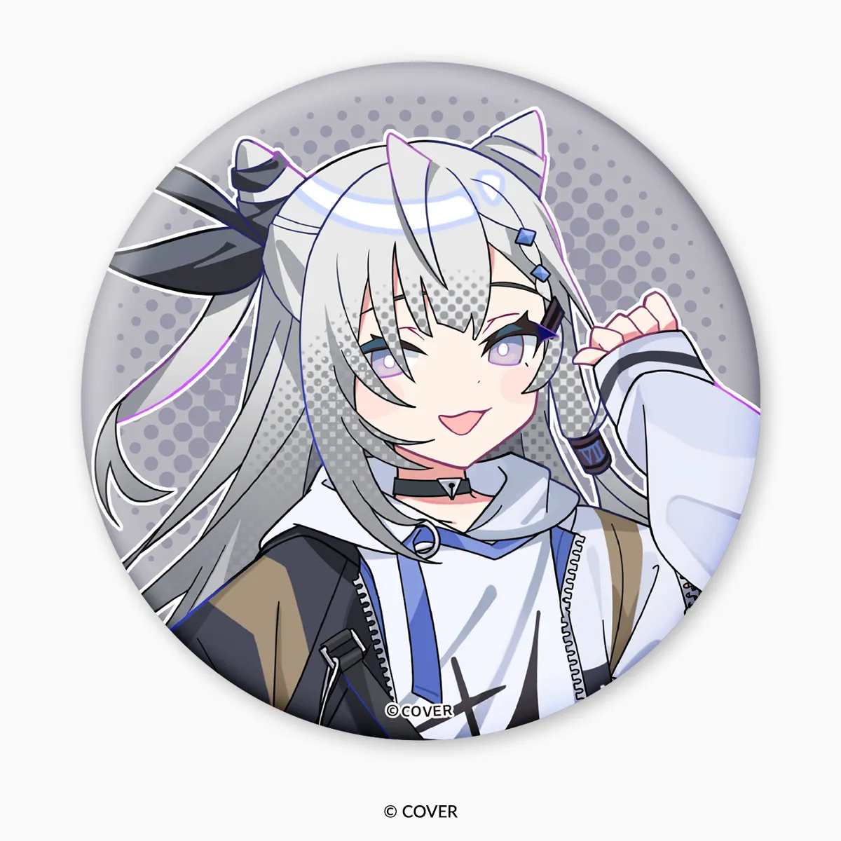 hololive Meet 2025 2nd Visual Big Tin Badge - Vestia Zeta