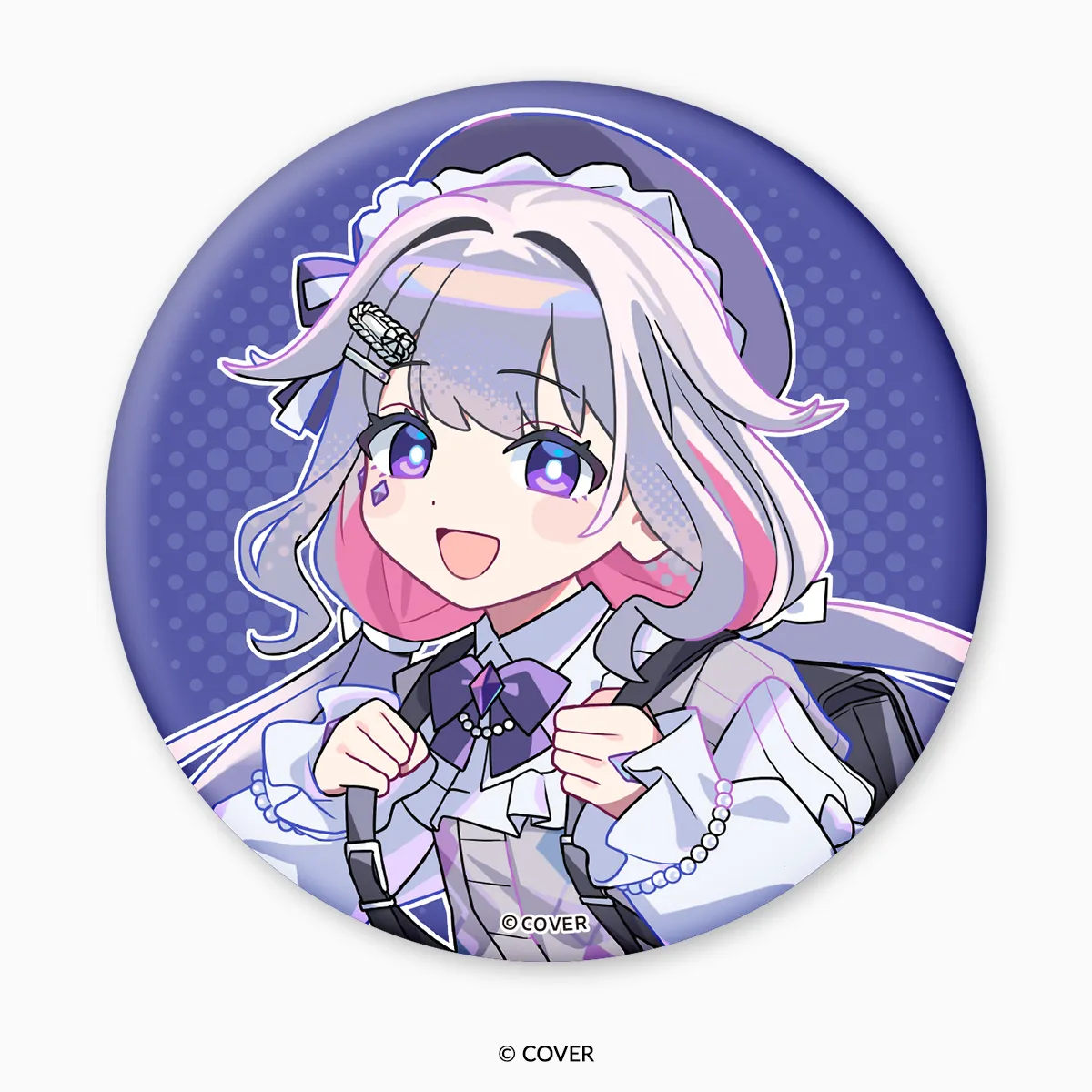 hololive Meet 2025 2nd Visual Big Tin Badge - Koseki Bijou