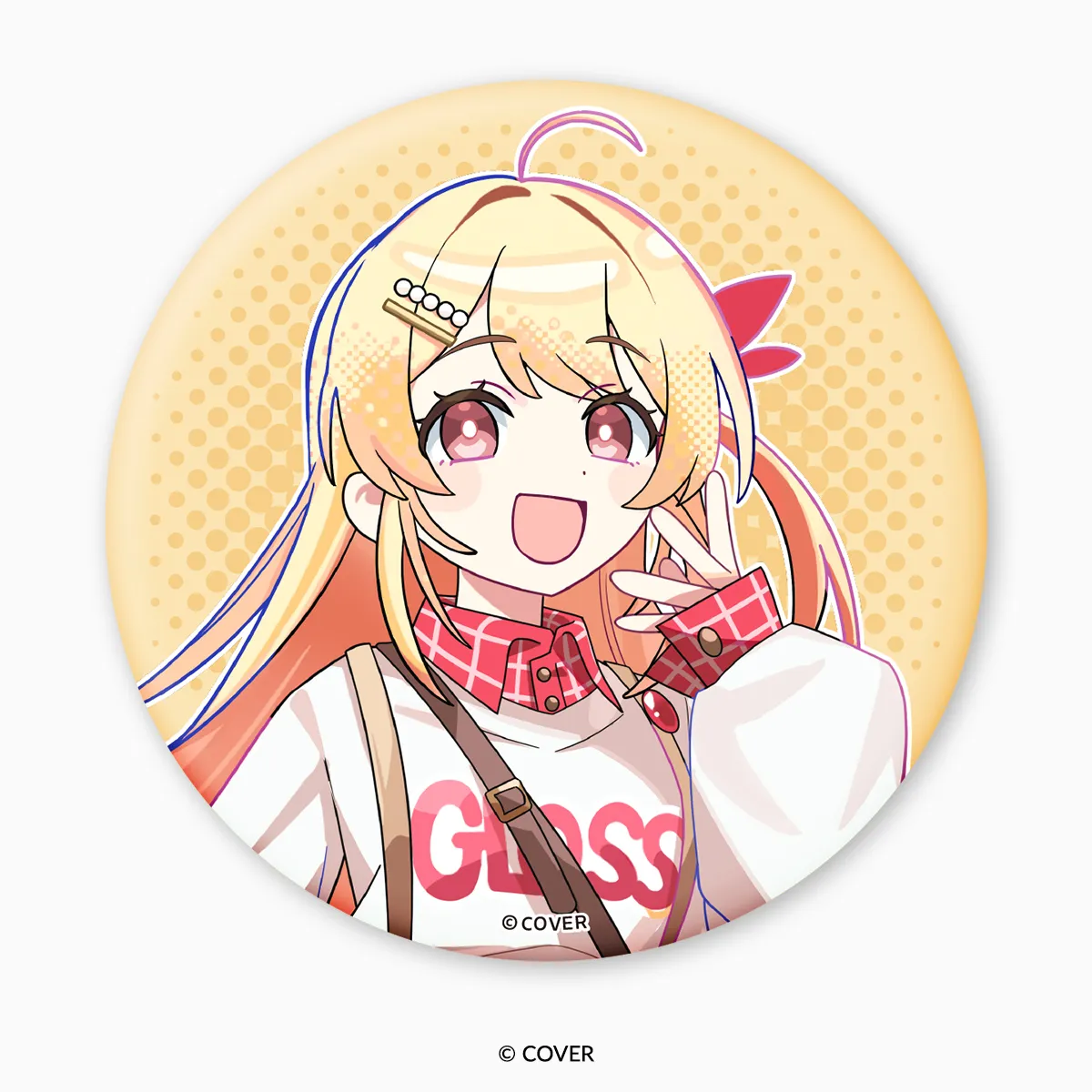 hololive Meet 2025 2nd Visual Big Tin Badge - Otonose Kanade