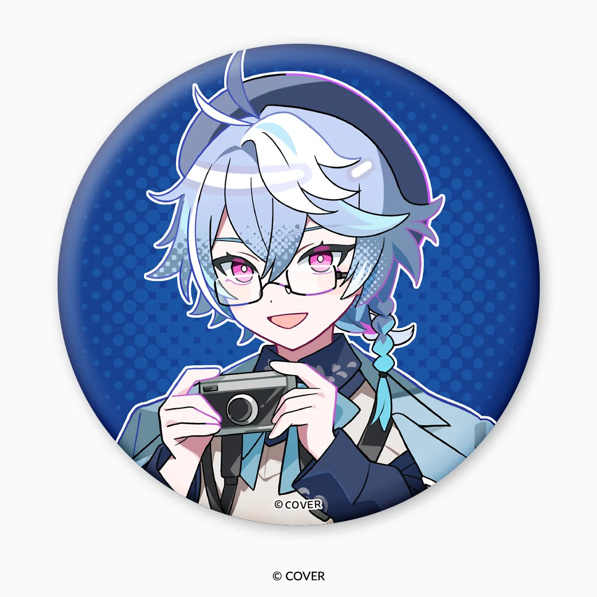 hololive Meet 2025 2nd Visual Big Tin Badge - Octavio