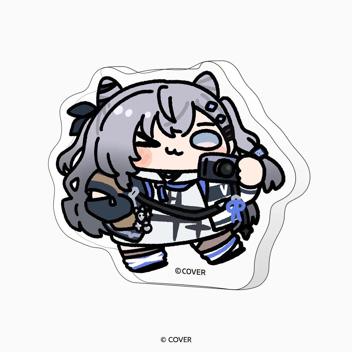 hololive Meet 2025 Chibi Illustration Acrylic Mini Figure - Vestia Zeta