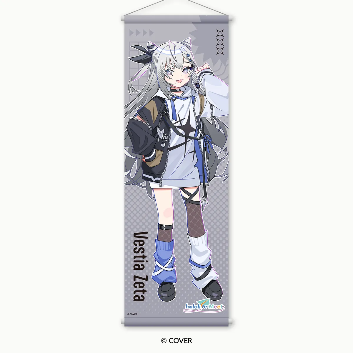 hololive Meet 2025 2nd Visual Half-B2-sized Tapestry - Vestia Zeta