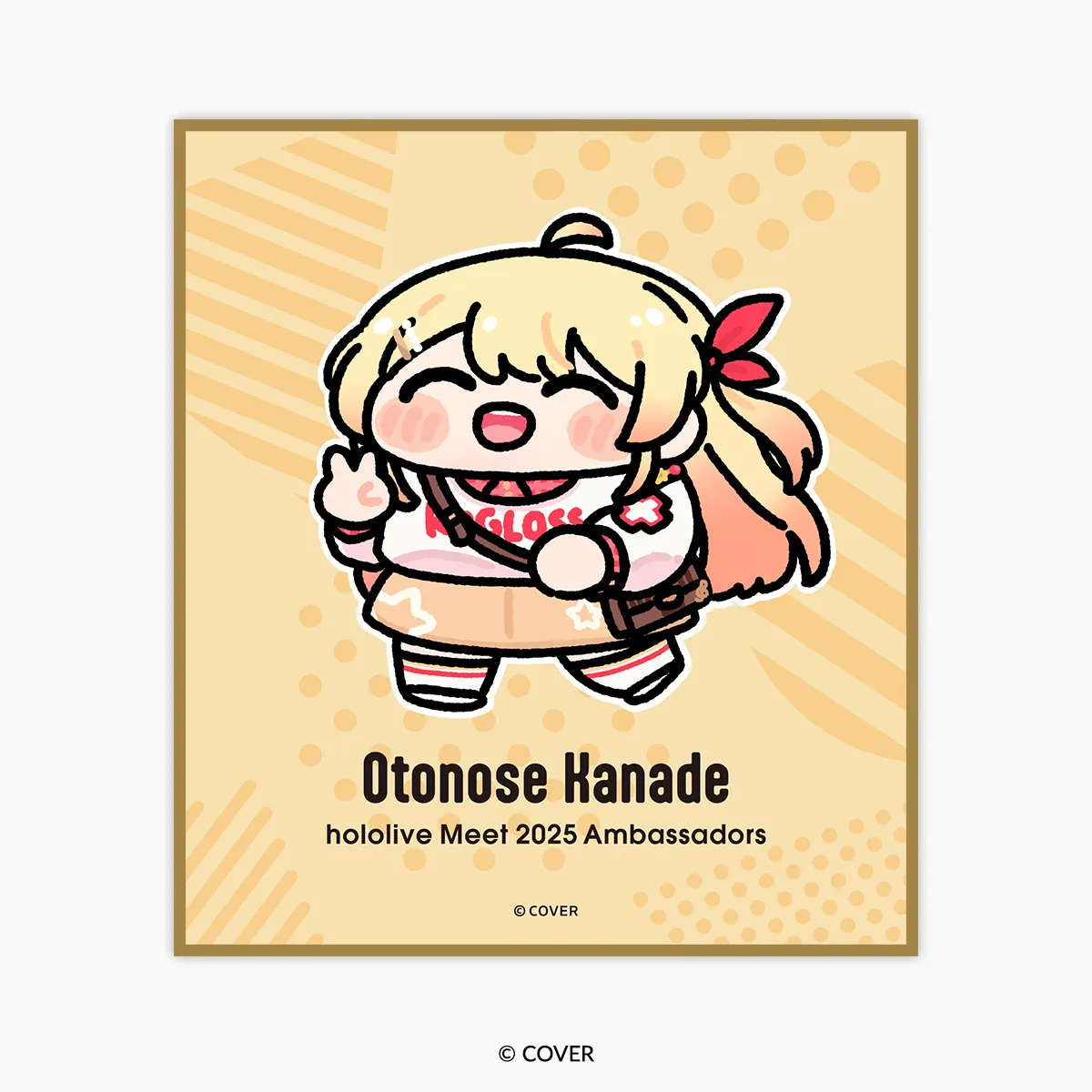 hololive Meet 2025 Chibi Illustration Tradable Mini Art (1 Pack) - Otonose Kanade
