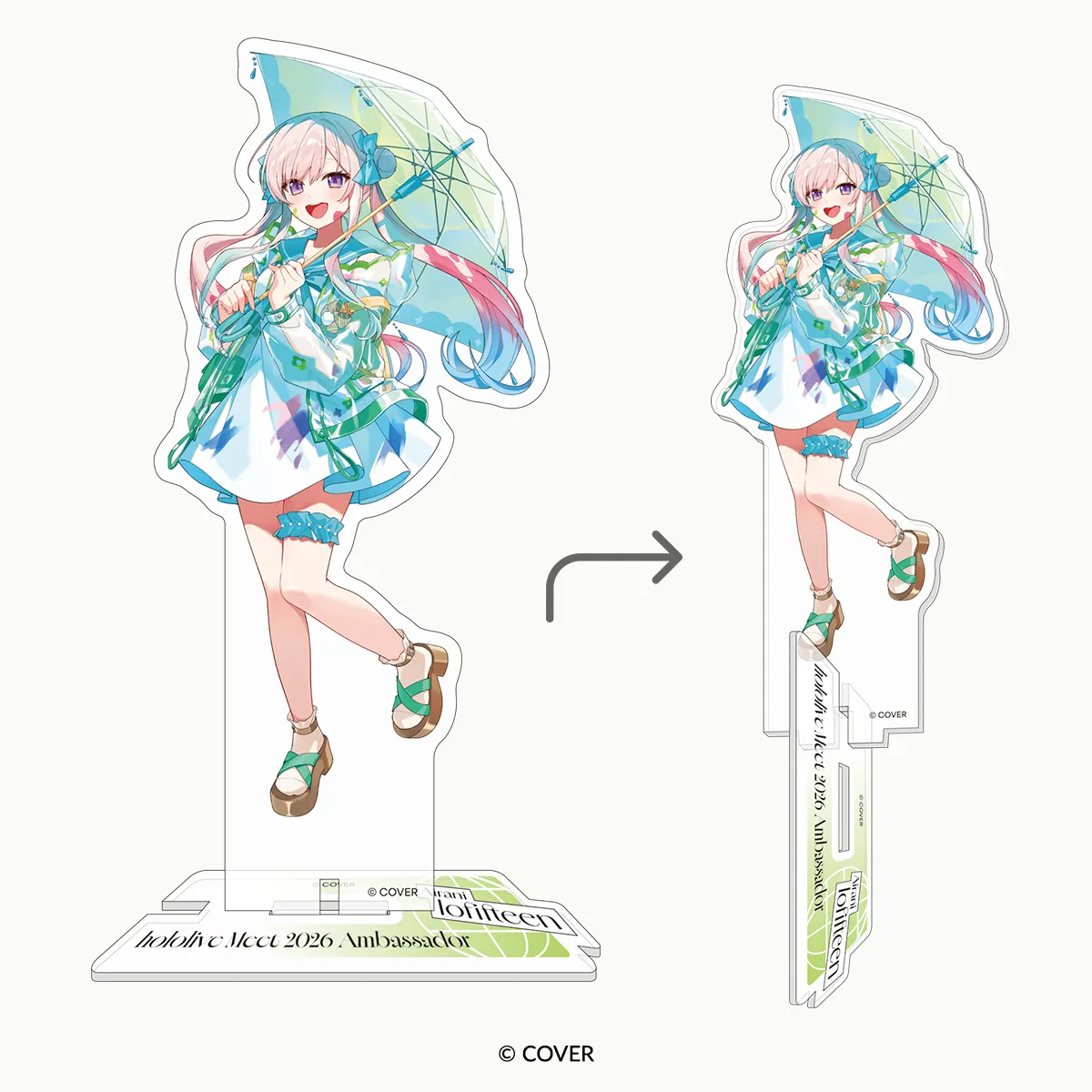 hololive Meet 2026 Two-Way Aurora Acrylic Stand - Airani Iofifteen