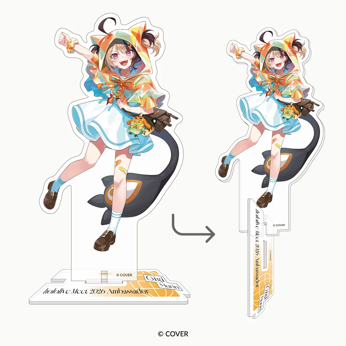 hololive Meet 2026 Two-Way Aurora Acrylic Stand - Gigi Murin