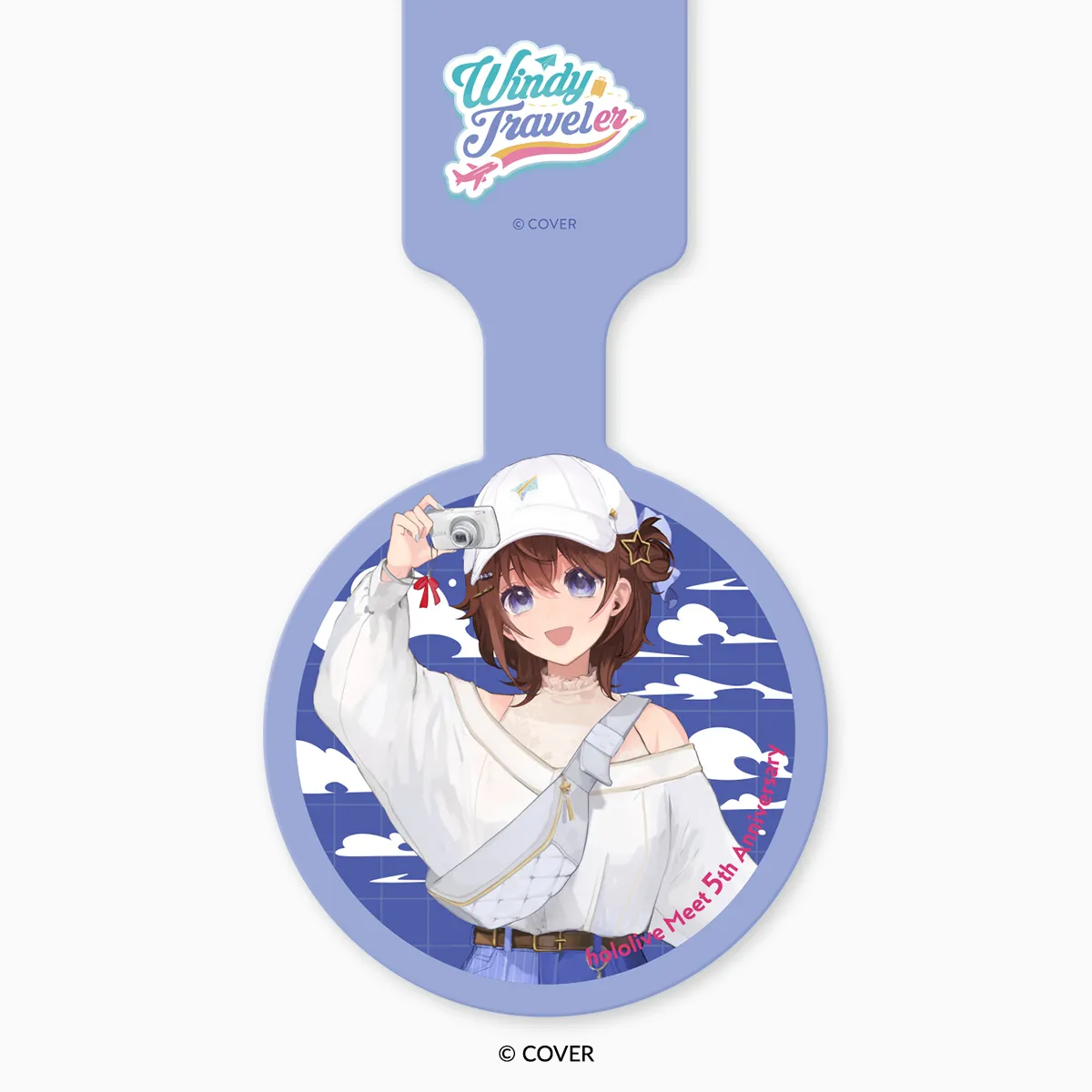 hololive Meet 5th Anniversary Windy Traveler Luggage Tag - Tokino Sora