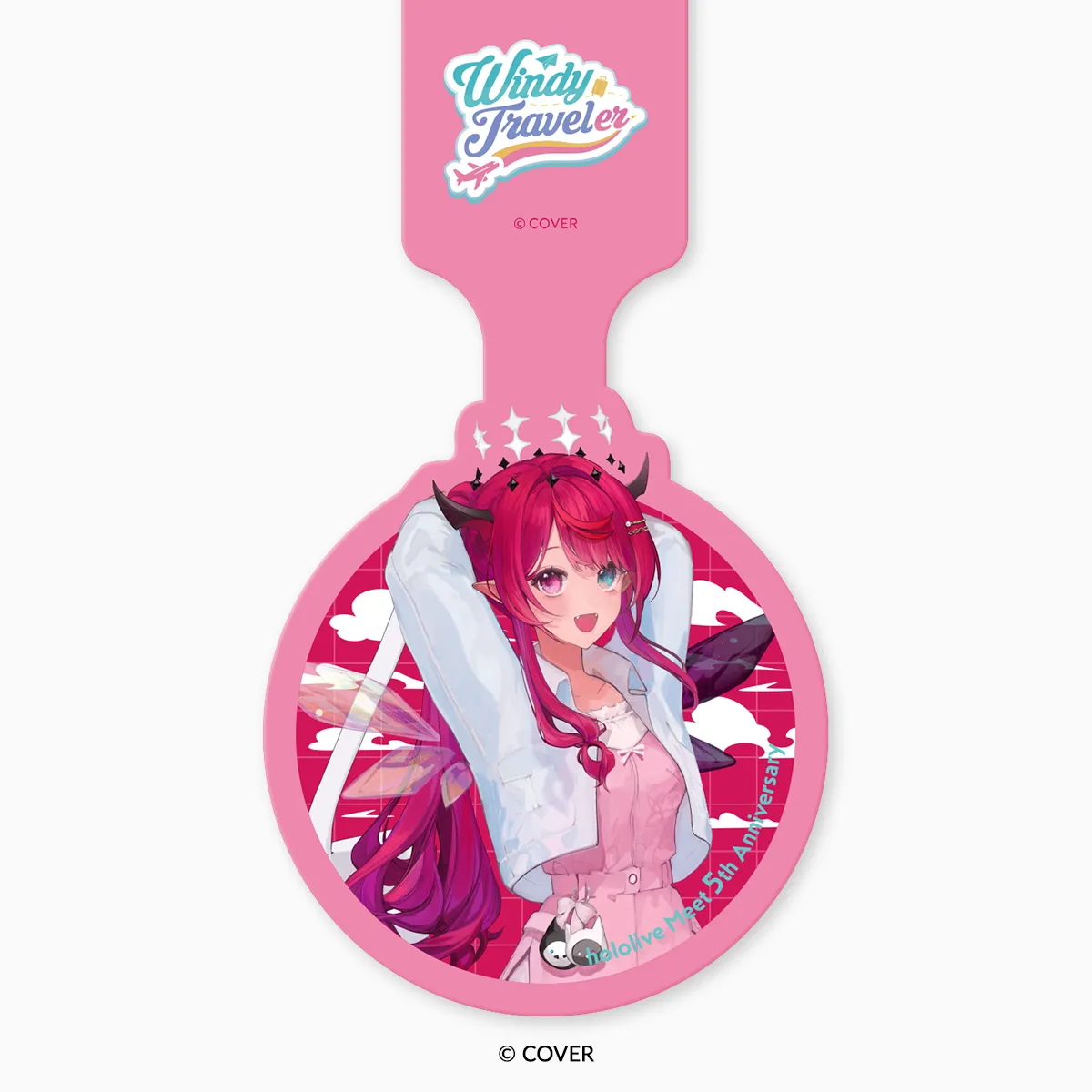 hololive Meet 5th Anniversary Windy Traveler Luggage Tag - IRyS