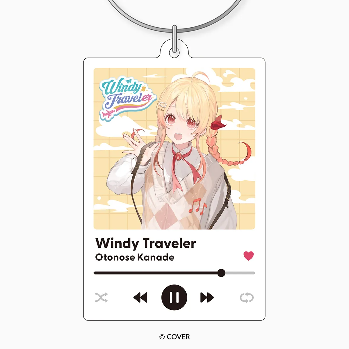 hololive Meet 5th Anniversary Windy Traveler NFC Acrylic Keychain - Otonose Kanade